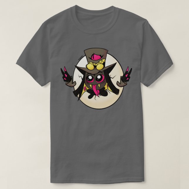 Camiseta Sir Pentious Egg boy Hazbin Fanart, hotel por ansh (Frente do Design)