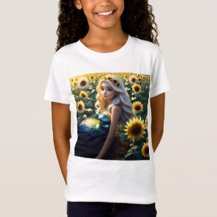 Camiseta Siren girassol: Sangue na Iridescência