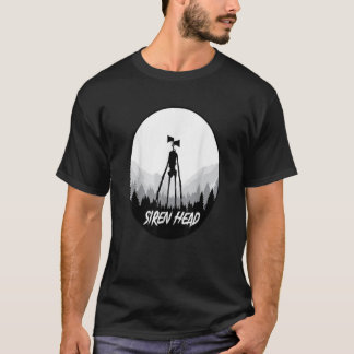 Camiseta Siren Head Sirenhead Creepypasta Horror Trick or T