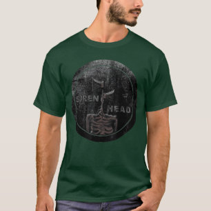 Camiseta Sirenhead Sirene Cabeça Assustadora Personagem de
