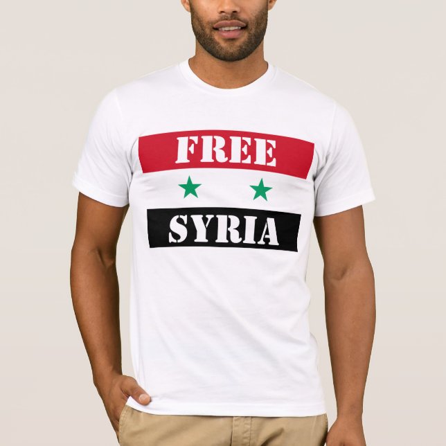 CAMISETA SÍRIA LIVRE (Frente)