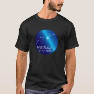 Camiseta Sirian StarSementes T-Shirt Galactic Lightworker