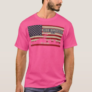 Camiseta Sirocco PC6 Cycloneclass Costeira Patrol Ship Vint
