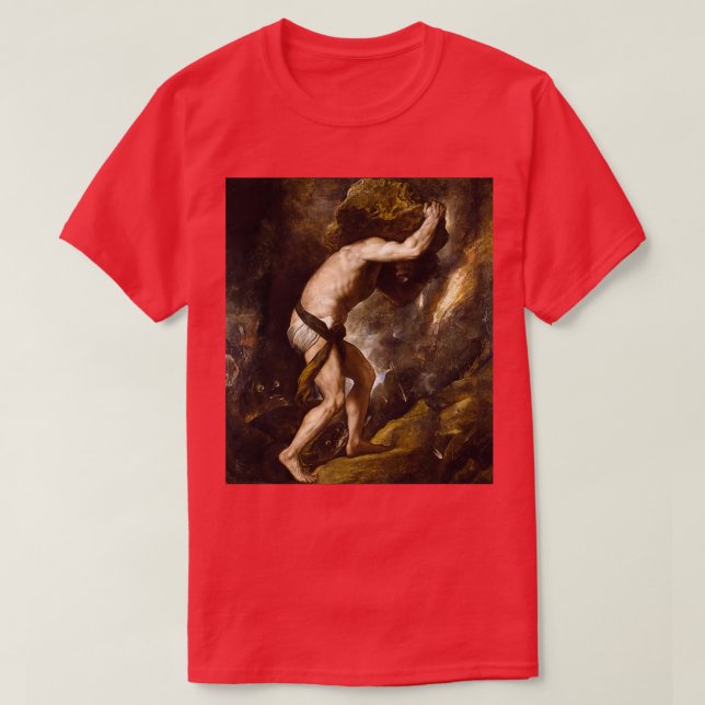 Camiseta Sísifo de Titian (Frente do Design)