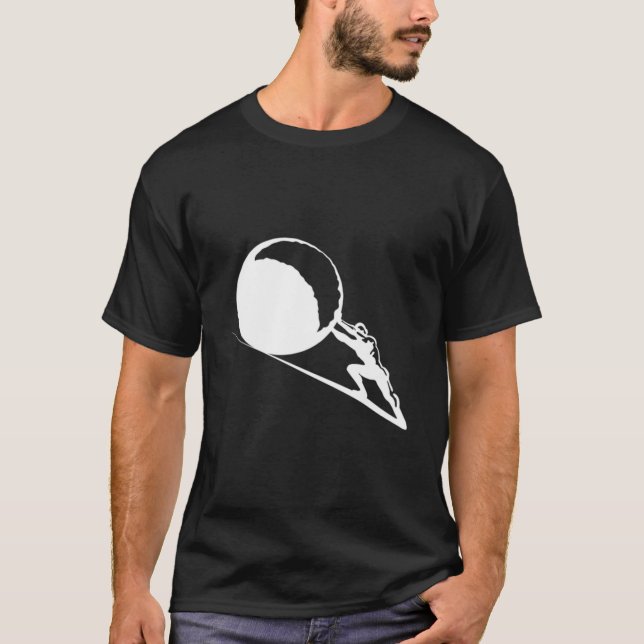 Camiseta Sísifo Mitologia Grega Sísifo (Frente)