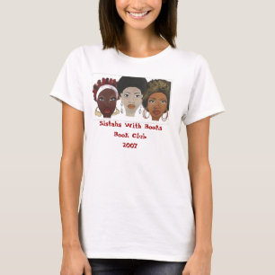 Camiseta Sistahs com livros