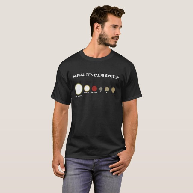 Camiseta Sistema Alpha Centauri (Frente Completa)