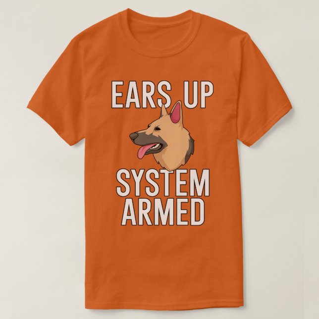 Camiseta Sistema armado (Frente do Design)