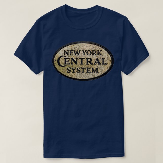 Camiseta Sistema Central de Nova Iorque (Frente do Design)