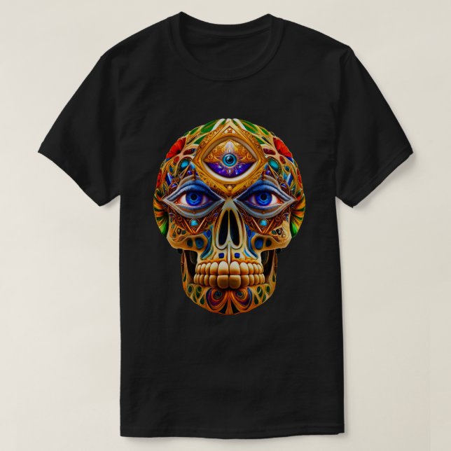 Camiseta Sistema Cósmico 21a (Frente do Design)