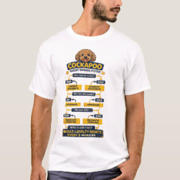 Camiseta Sistema de Classificação dos Pais do Cockapoo Pres