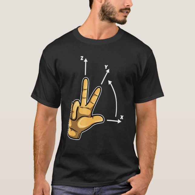 Camiseta Sistema de Coordenadas Programador Cnc Máquina de  (Frente)