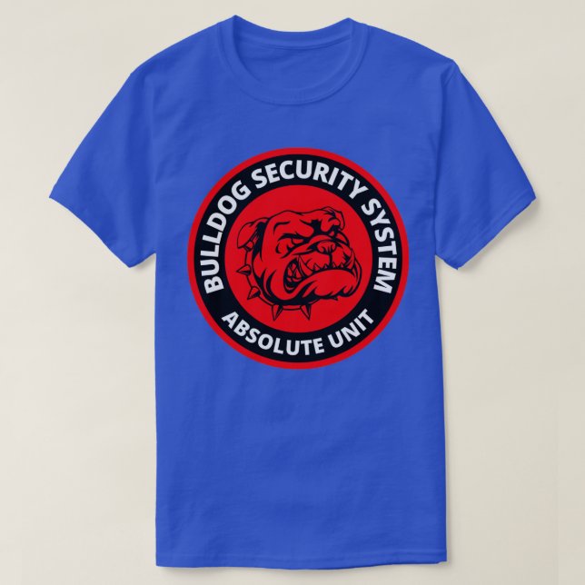 Camiseta Sistema de Segurança Bulldog (Frente do Design)