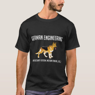 Camiseta   Sistema de Segurança Doméstica de Engenharia de 