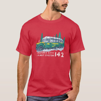 Camiseta Sistema de Trânsito da Cidade de Fairbanks 142 Mag