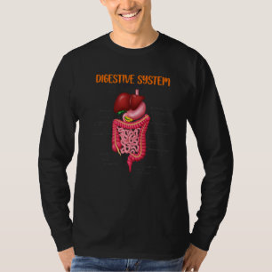 Camiseta Sistema Digestivo Anatomia Biologia Anatômica Prof