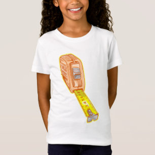 Camiseta Sistema métrico de medida de fita