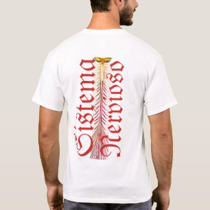 Camiseta sistema nervoso