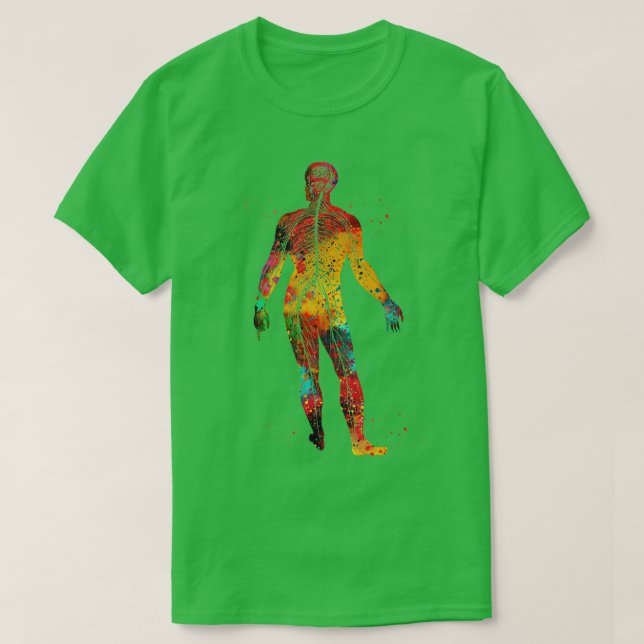 Camiseta Sistema nervoso 1 (Frente do Design)