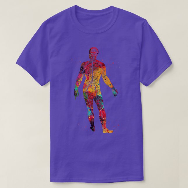 Camiseta Sistema nervoso 1 (Frente do Design)