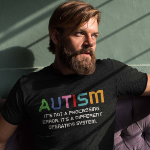 Camiseta Sistema operacional Autism