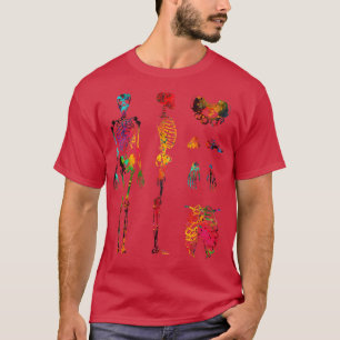 Camiseta Sistema ósseo do corpo humano 1