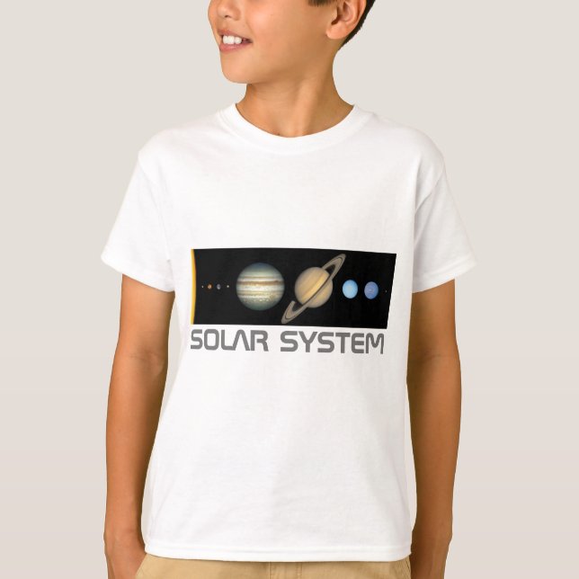 Camiseta Sistema solar (Frente)