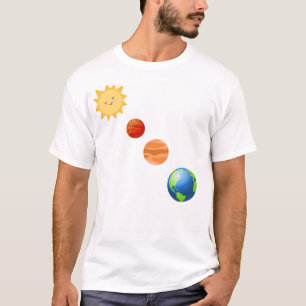 Camiseta Sistema solar
