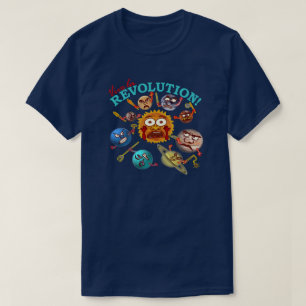 Camiseta Sistema solar da astronomia engraçada da revoluç