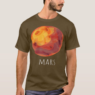 Camiseta Sistema Solar dos Planetas Astronautas, Amantes Es