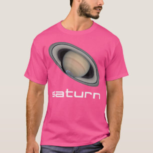 Camiseta Sistema Solar Planeta Saturno Astronomia Espacial