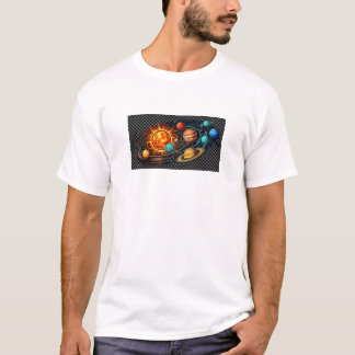 Camiseta Sistemas solares
