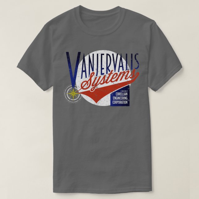 Camiseta Sistemas Vanjervalis (Frente do Design)