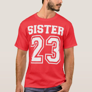 Camiseta Sister 2023 para nova irmã