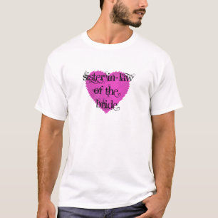 Camiseta Sister In-Law da Noiva