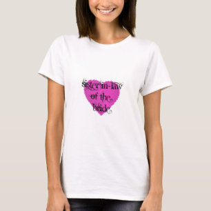 Camiseta Sister In-Law da Noiva
