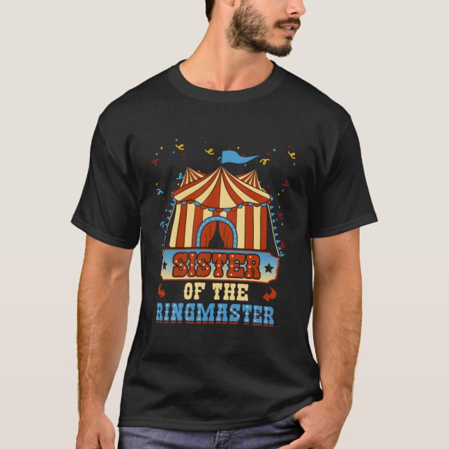Camiseta Sister Of The Ringmaster Circus Py Celebration (Frente)