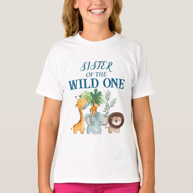 Camiseta Sister of the Wild one shirt  (Frente)