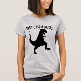 Camiseta SISTER SISTERSAURUS DINOSAUR FUNNY T-Shirts