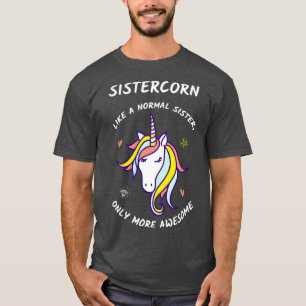 Camiseta Sistercorn III Irmã Incrível Unicorn