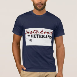 Camiseta Sisters of Veterans Military Pride Design