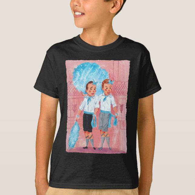 Camiseta Sisters White Christmas Movie 1954 Xmas Snow Pajam (Frente)