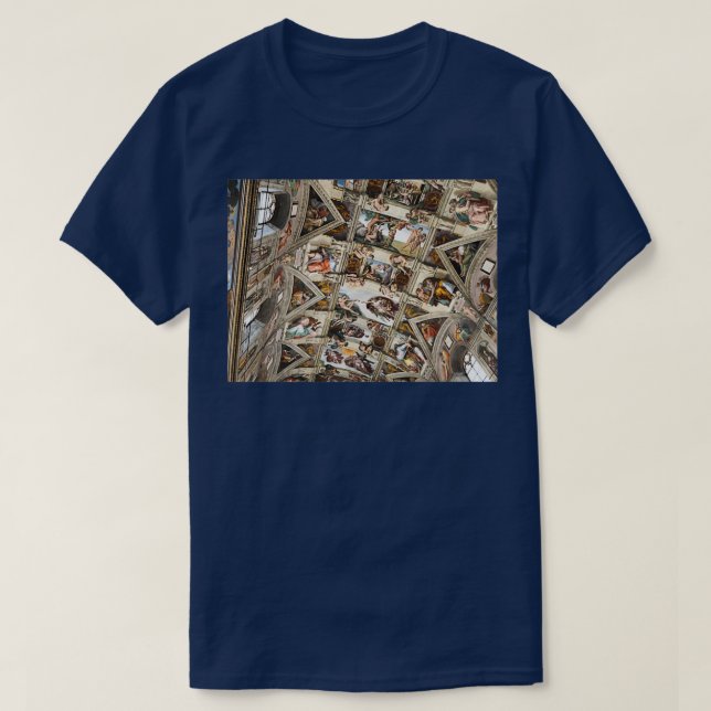 Camiseta Sistine Chapel Art (Frente do Design)
