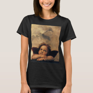 Camiseta Sistine Madonna Angels por Raphael Sanzio