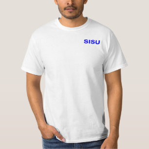 Camiseta SISU cobre a natureza do ~ & o espírito das