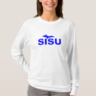 Camiseta SISU cobre a natureza do ~ & o espírito das