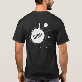 Camiseta Sisu Splatter Back Dark