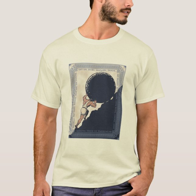 Camiseta Sisyphus Mundane Rock (Frente)
