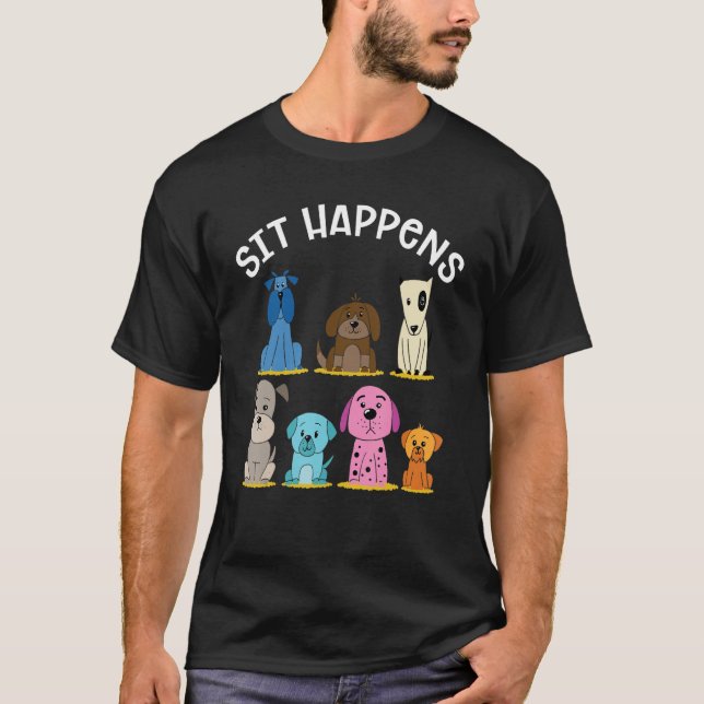 Camiseta Sit happens (Frente)