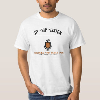 Camiseta Sit Sip Ouça Tee
